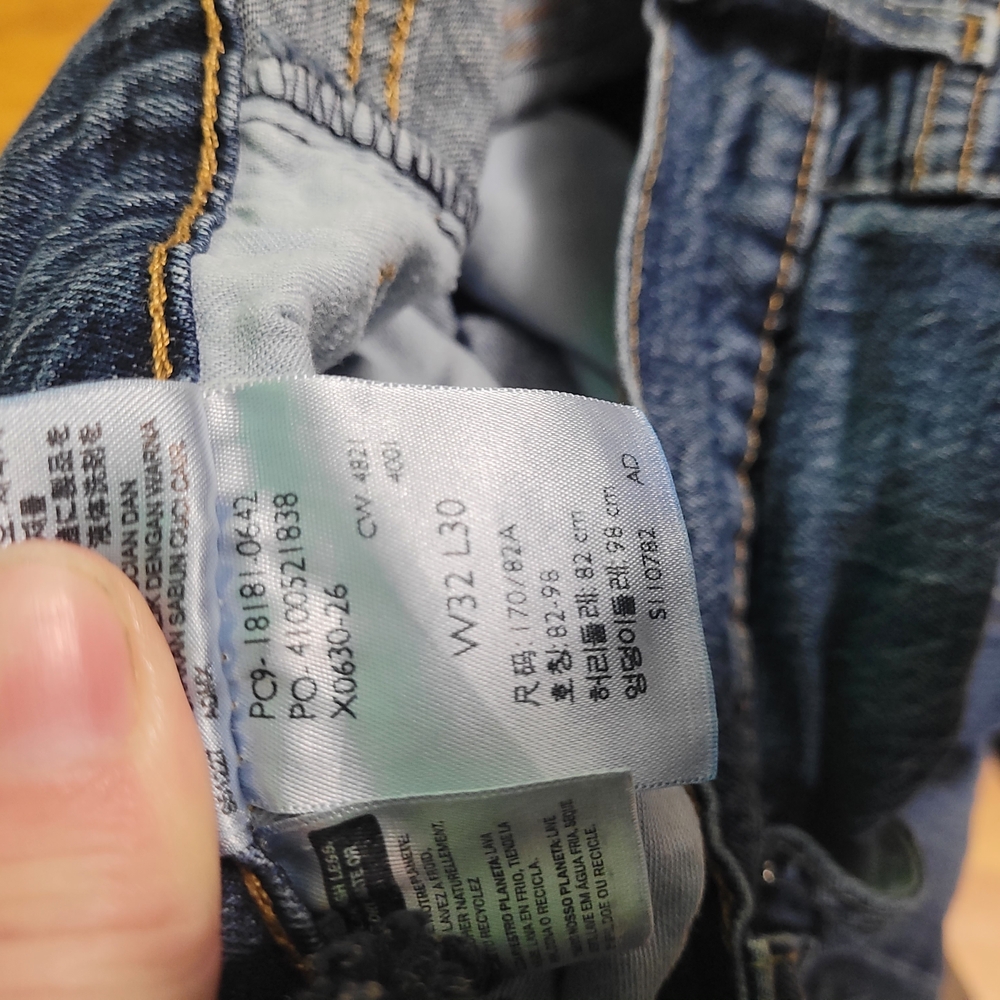 Levi's 541 Dark Blue Jeans 32x30